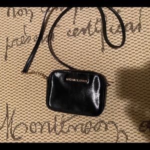 Michael Kors mini patent leather crossbody bag